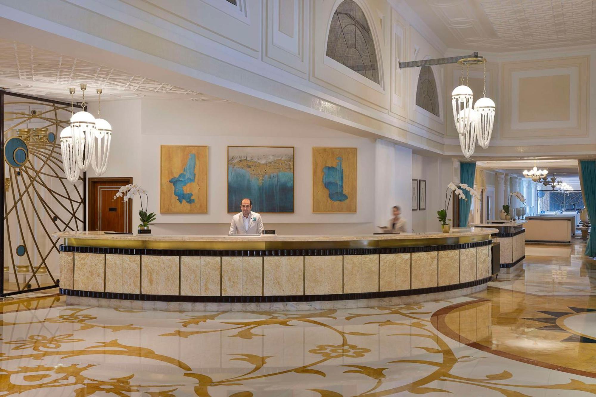 Waldorf Astoria Ras Al Khaimah Exterior photo The lobby of the hotel